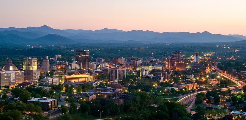 Asheville, North Carolina — served by Steady Flame Fireplaces